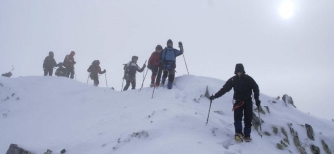 Stagiu de initiere in ture alpine de iarna