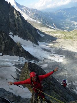 Traseul Nabot Leon, Chamonix{[]}Traseul Nabot Leon, Chamonix